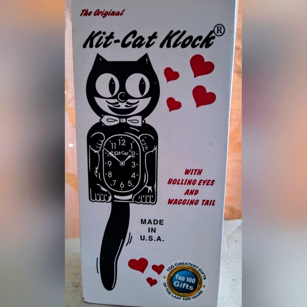 New Cat Clock
